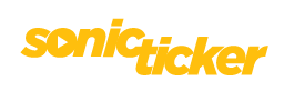 Sonic Ticker Footer Logo